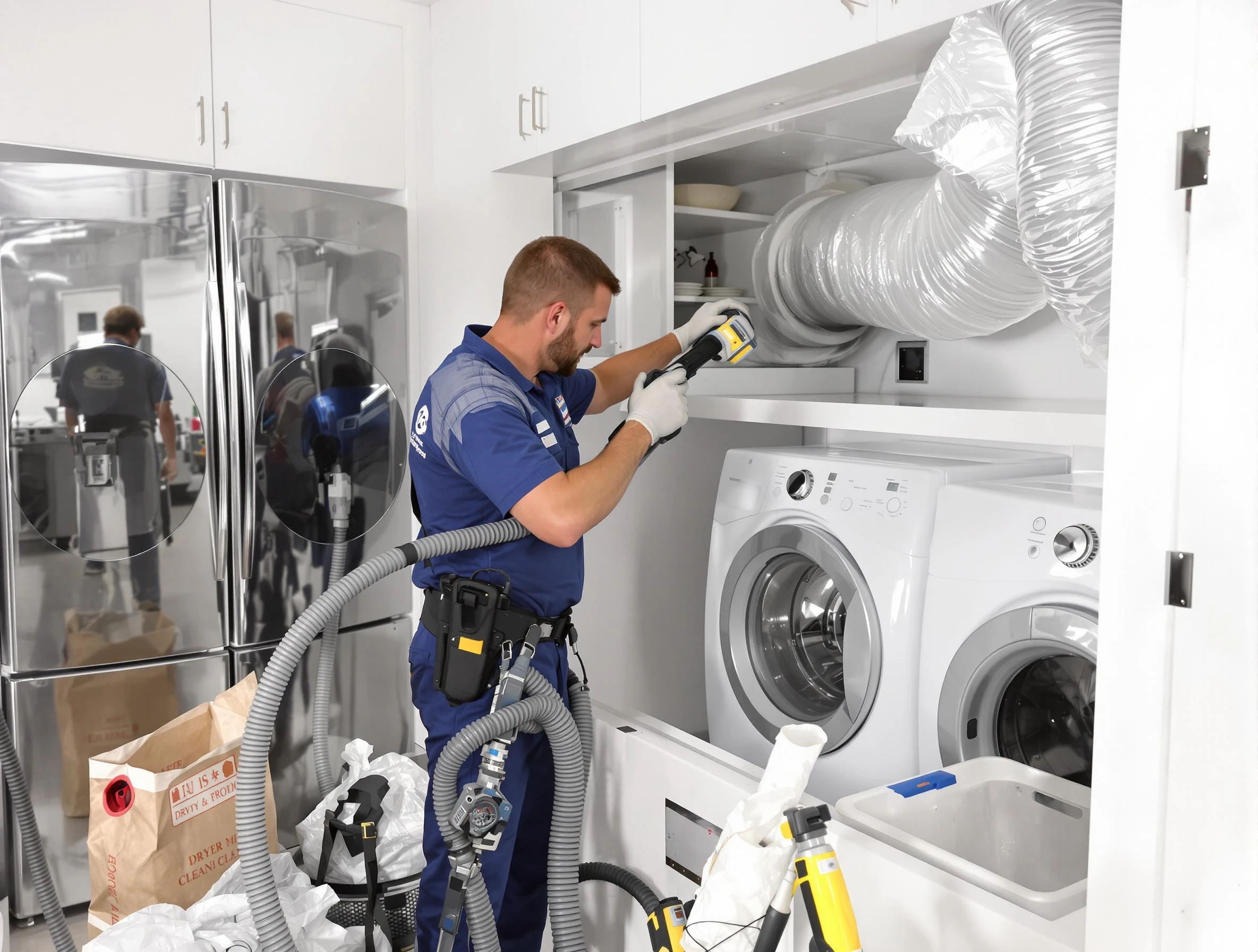 Professional duct cleaning by Pleasant View Dryer Vent Cleaning in Pleasant View